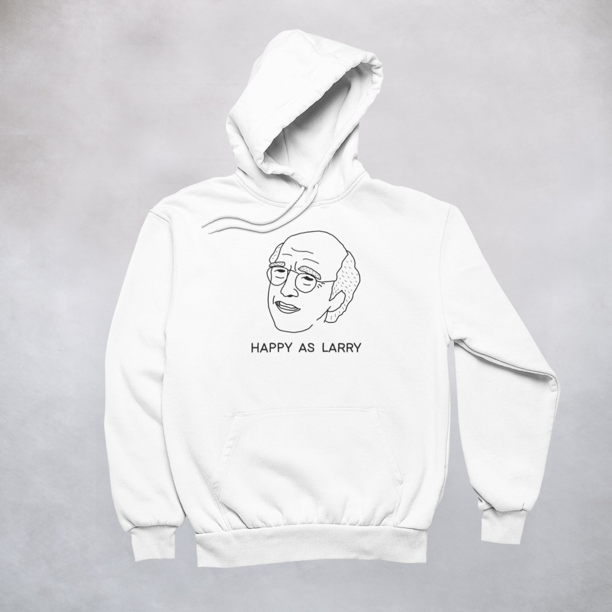 Ogo Merch Hoodie White / XXS Happy As Larry Hoodie