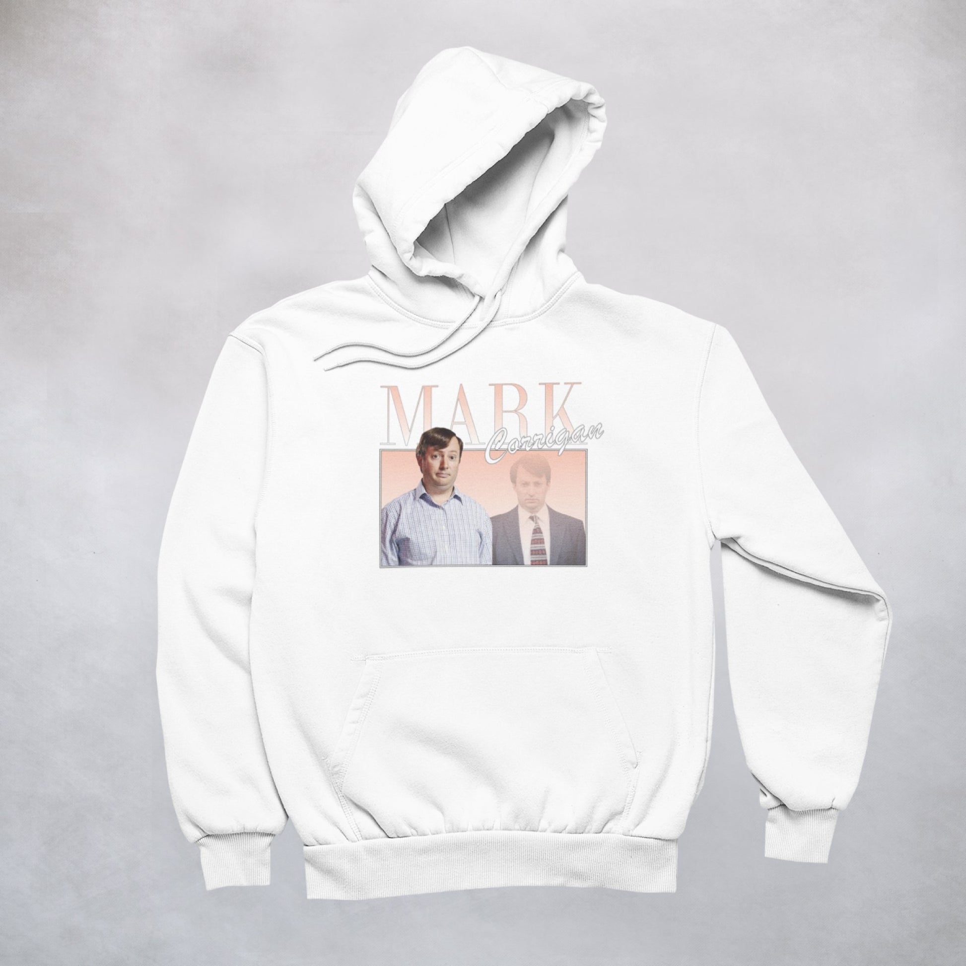 Ogo Merch Hoodie White / XXS Mark Corrigan Commemorative Hoodie