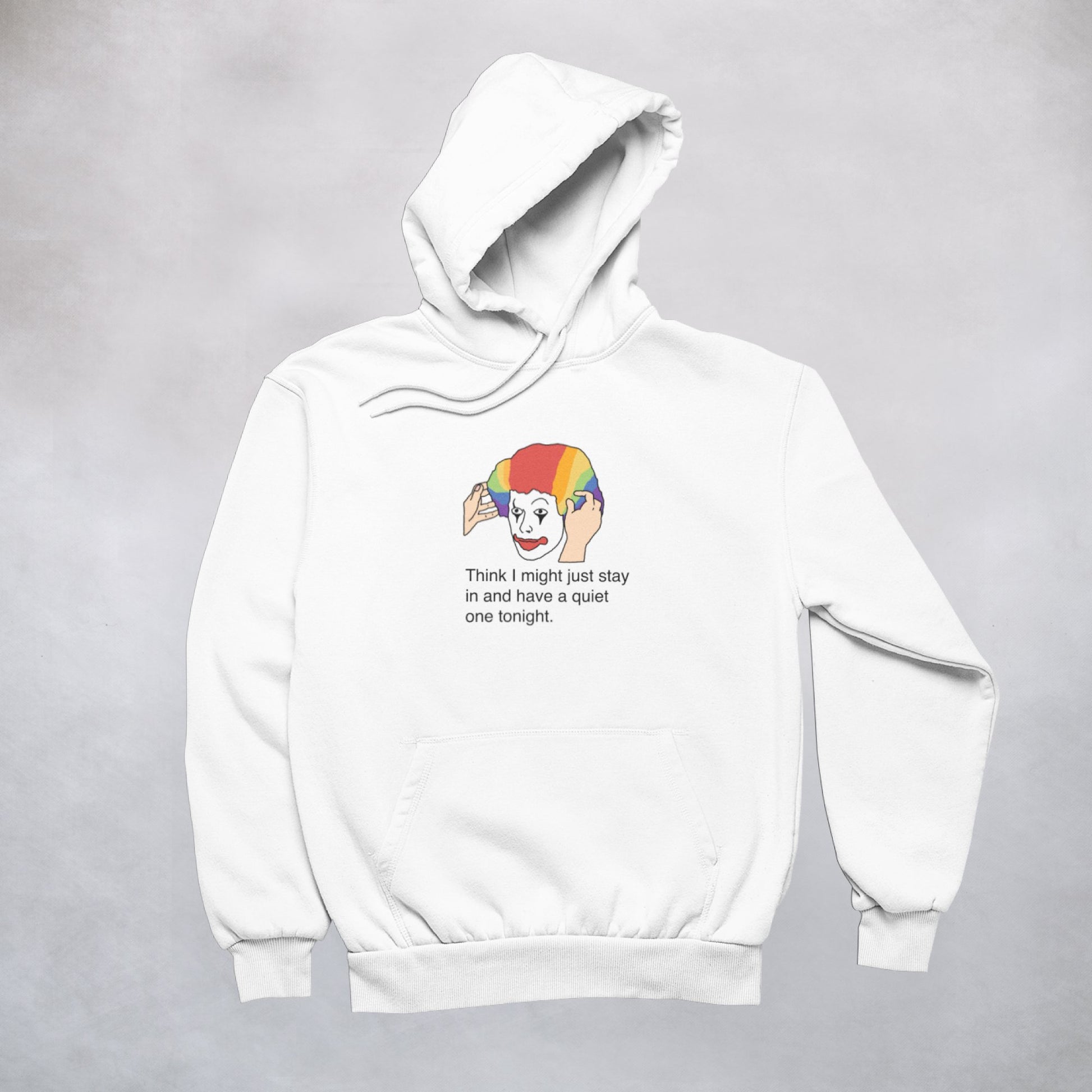 Ogo Merch Hoodie White / XXS Quiet One Hoodie
