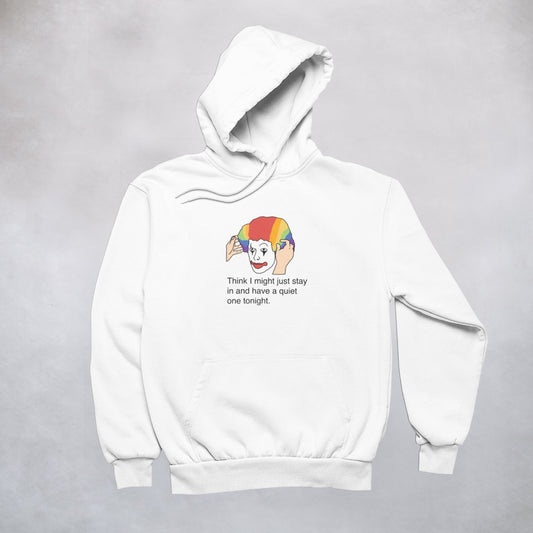 Ogo Merch Hoodie White / XXS Quiet One Hoodie