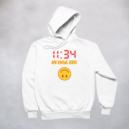 Ogo Merch Hoodie White / XXS See You In 11:34 Hoodie