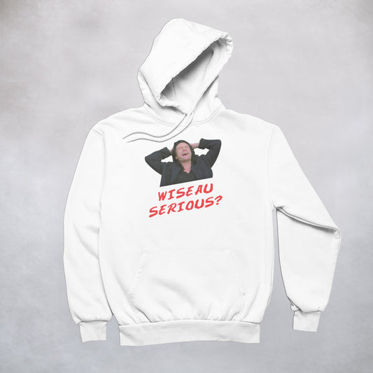 Ogo Merch Hoodie White / XXS Wiseau Serious Hoodie