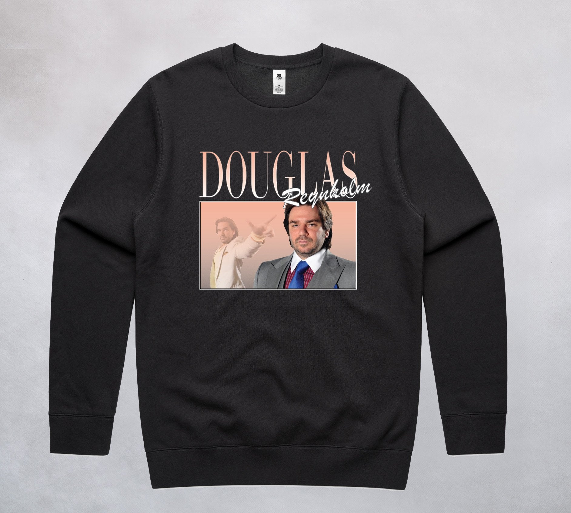 Ogo Merch Jumpers Coal / Extra Small Douglas Reynholm Commemorative Classic Jumper