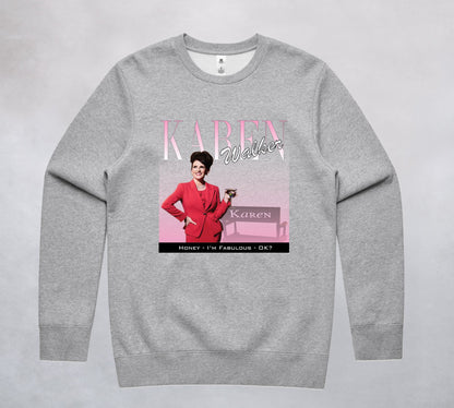 Ogo Merch Jumpers Grey Marle / Extra Small Karen Walker Commemorative Classic Jumper