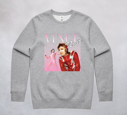 Ogo Merch Jumpers Grey Marle / Extra Small Vince Noir Commemorative Classic Jumper