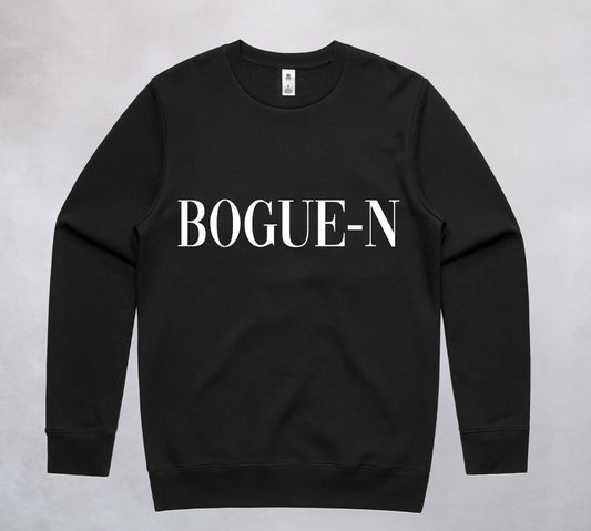 Ogo Merch Shirts & Tops Black / Extra Small Bogue-n Black Jumper