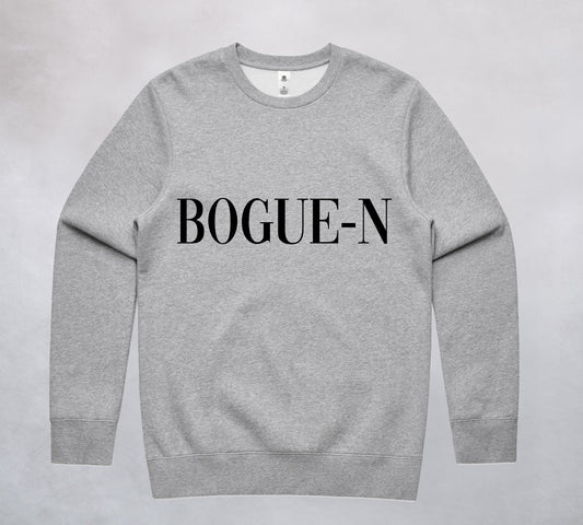 Ogo Merch Shirts & Tops Grey Marle / Extra Small Bogue-n Grey Marle Jumper