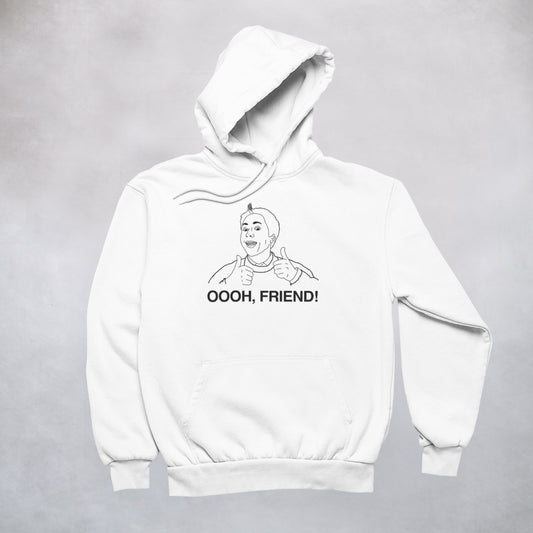 Ogo Merch White / XXS Oooh Friends Hoodie